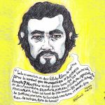 Julio es la poesía que se levanta del libro y se hace humana